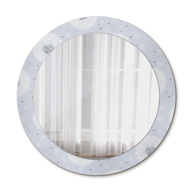 Huldar Glass Flat Wall Mirror