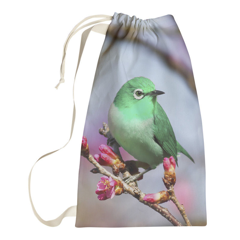 Fabric Laundry Bag, Large (76.5" H x 29.5" W x 1.5" D)