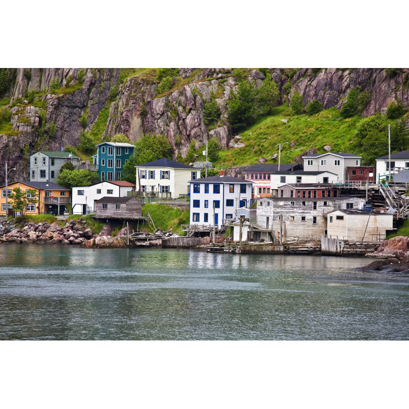 St. John's, Terre-Neuve par Onepony - photographie sur toile tendue, L 12 po x H 8 po