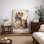 «Rustic Kitchen Tools Jar Still Art», images de cuisine, impression sur toile encadrée