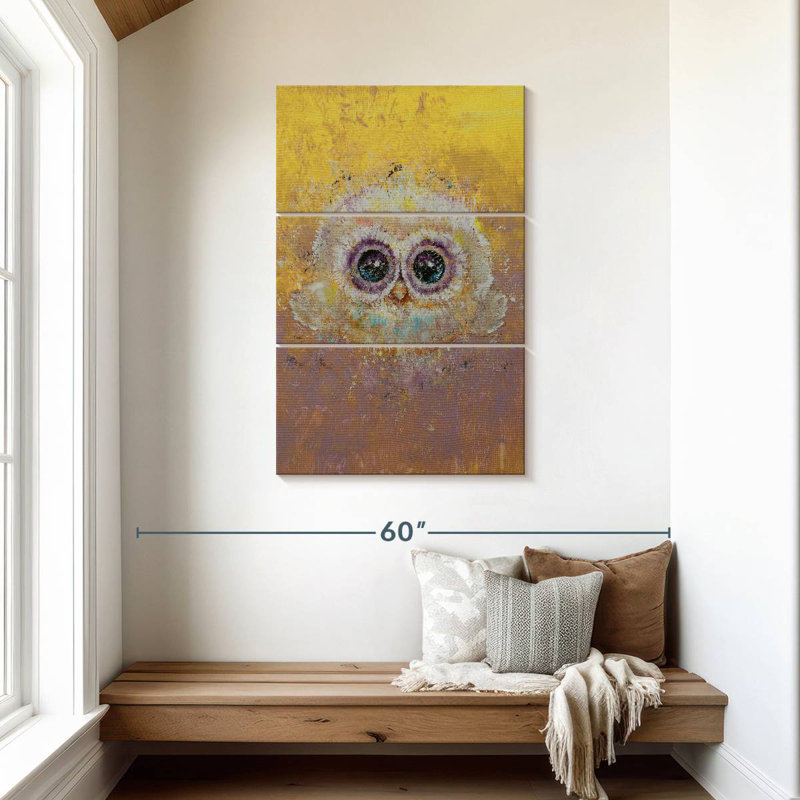Brampt Hoot, 45" H x 28" W