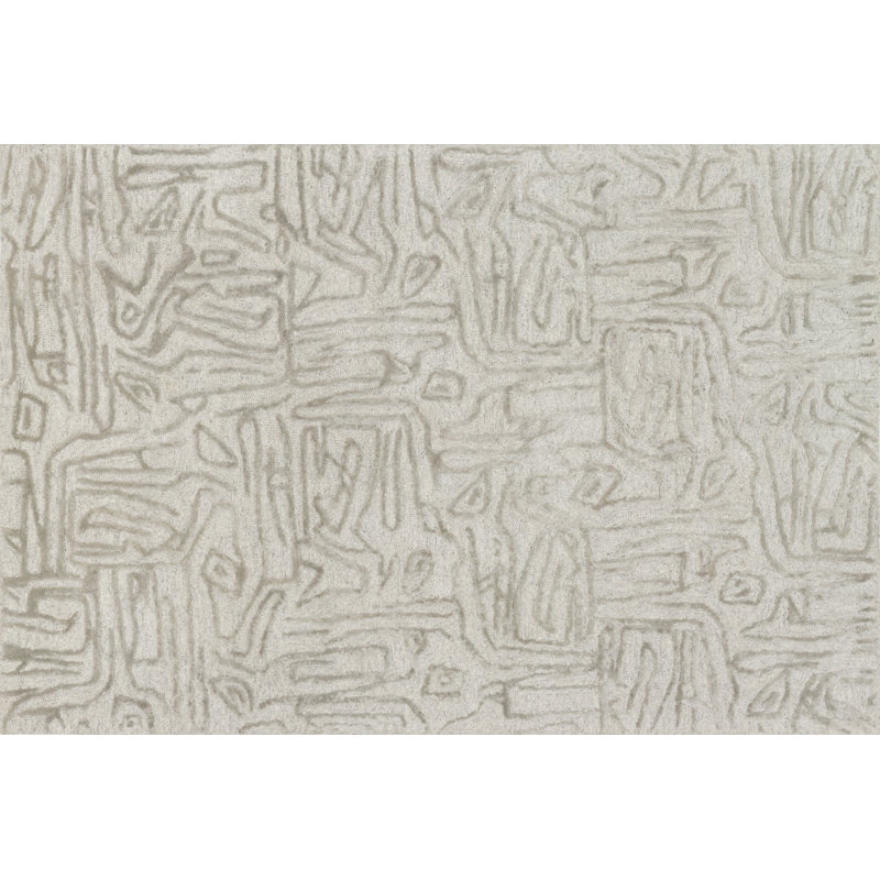 Rusch Hand Tufted Abstract Indoor Rug, Rectangle 7'9" x 9'9"