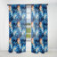 Motif tropical Ocean Mosaic Ii - Rideau floral - Rideau floral obscurcissant - 1 panneau