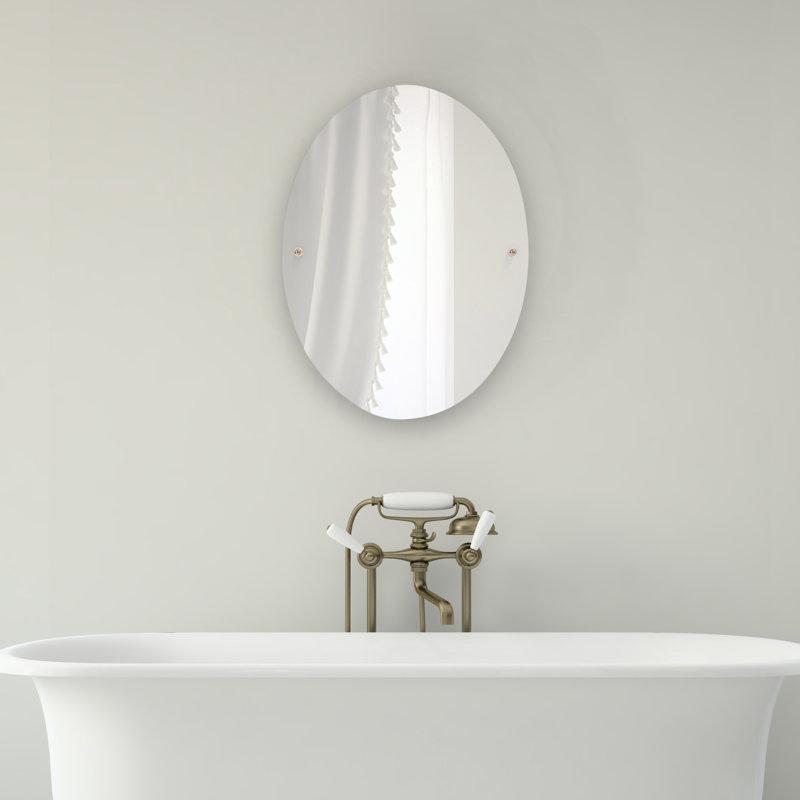 Beresford Metal Wall Mirror, Antique Pewter