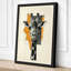 Giraffe Geometry Modern - Wrapped Canvas-1482170933-1482170934
