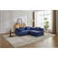 Boneless Compression Convertible Floor Sofa Bed With Fixed - Shape Frame, Boneless Modular Sectional, No Assembly, Ideal For Multi - Purpose Spaces-5640604