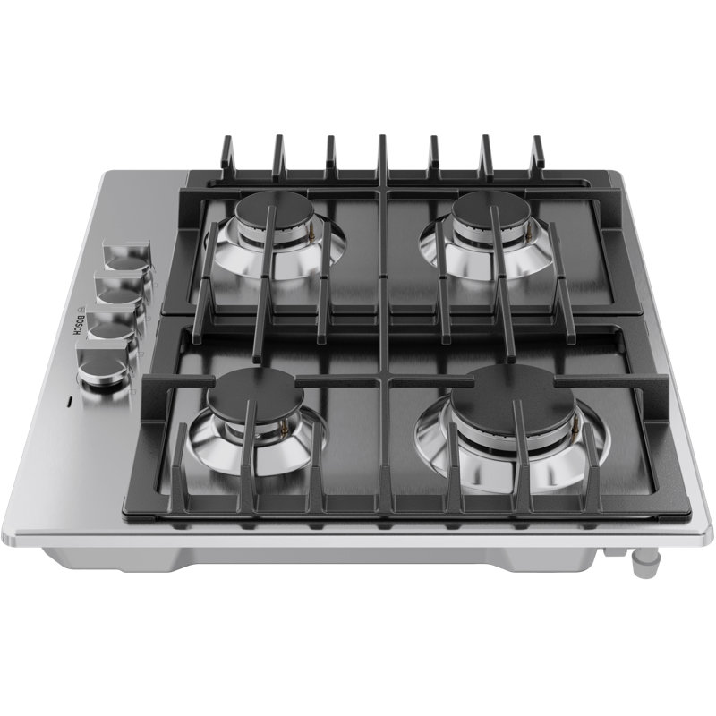 500 Series,24' Gas Cooktop,4 Burner,SS