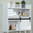 Lashena Freestanding Over The Toilet Storage-1223218342