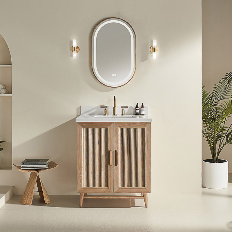 Meuble-lavabo autoportant Modern, 30"