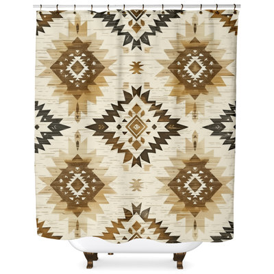 Rideau de douche Toneesha Ikat