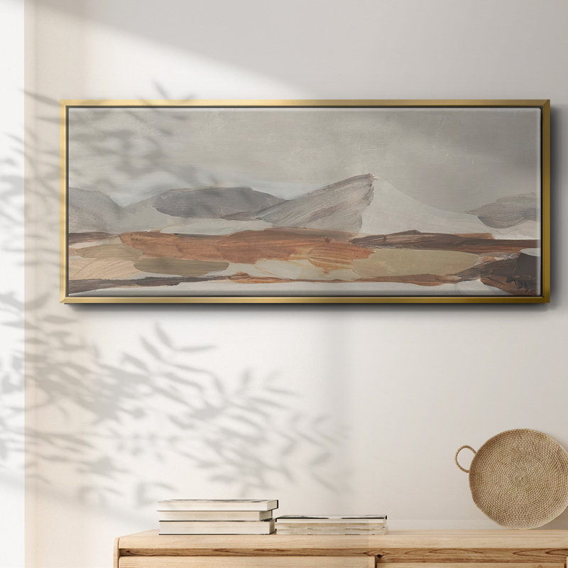 Dusky Mountain II- Framed Canvas