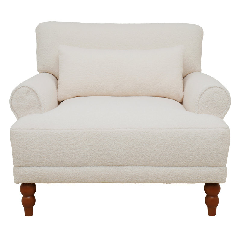 Chaise de grande taille avec support ergonomique, pieds à colonnes romaines rétro et design lombaire élégant pour l'intérieur