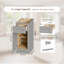 Rangement pour salle de bain peu encombrant