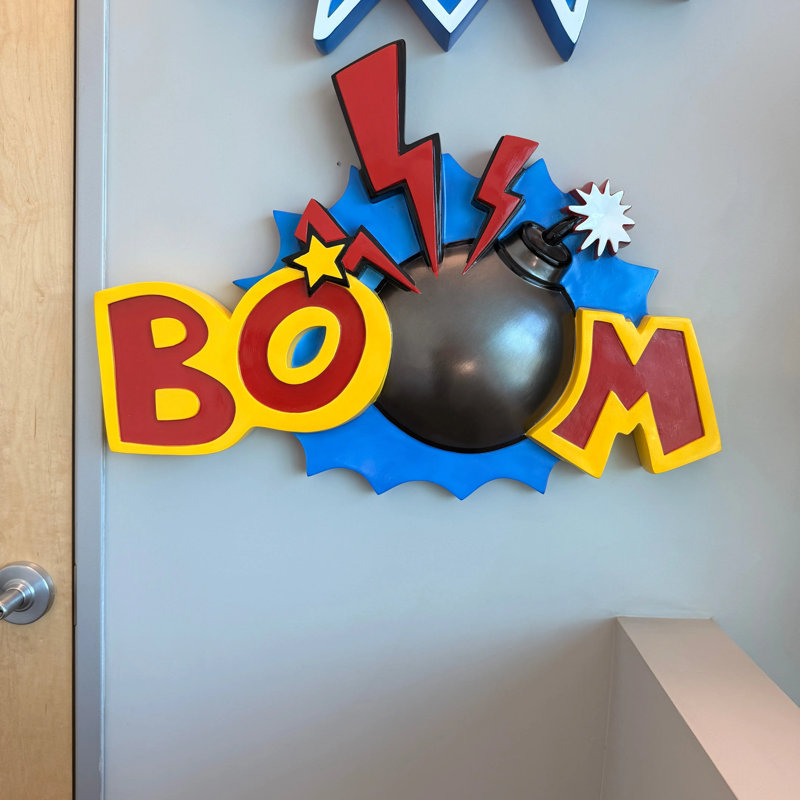 Art mural Dinvers Boom