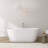Freestanding Solid Surface Soaking Bathtub For Bathroom