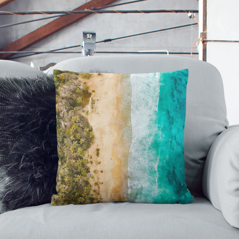 Square Cushion, 40cm H x 40cm W x 15cm D