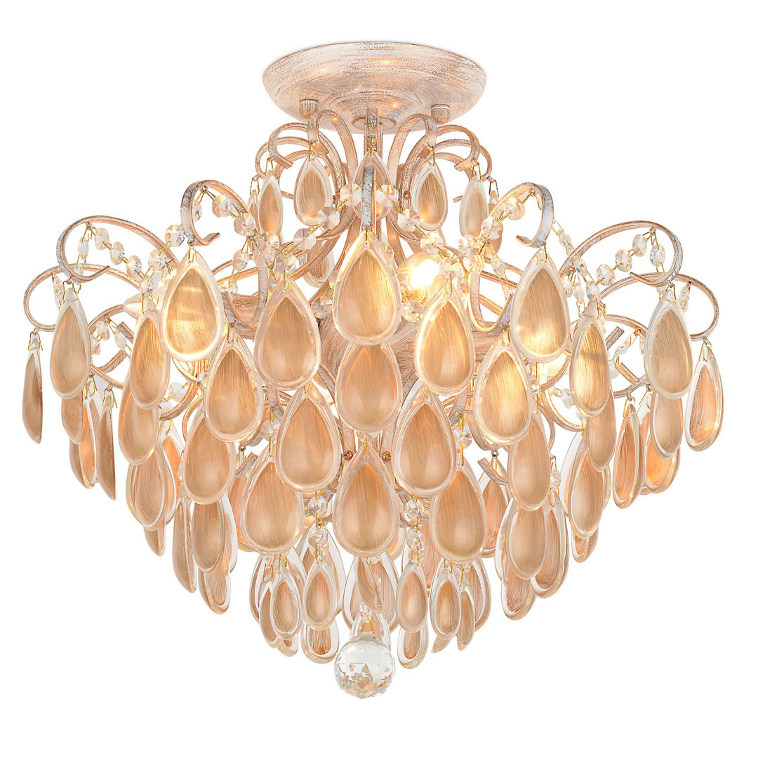 Mahoney 4-Light 47cm Semi Flush Mount