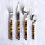 Bistrot Tortoise 5 - Piece Stainless Steel Flatware Set - Service for 1
