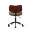 Kasse Faux Leather Mid-Century Office Chair-464877040