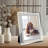 5X7 Picture Frame Set Of 2, Glass Photo Frames Made Of High Definition Real Glass Display Pictures Horizontal Or Vertical For Table