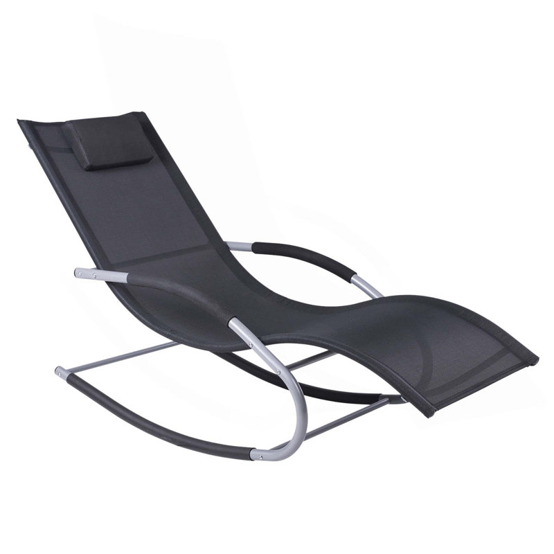 Chaise berçante inclinable avec fauteuil détachable Zero Gravity
