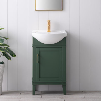 Meuble-lavabo simple l 20 po x P 16,75 po x H 34 po Arlowene