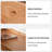 Simple Solid Wood Sideboard for Small Spaces