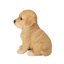 Brown Golden Retriever Decorative Puppy Figurine for Home & Garden Décor, Handpainted Polyresin Dog Statue, Realistic Design | Gift for Dog Lovers | Weather-Resistant Indoor/Outdoor Decor