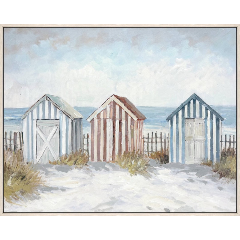 Beachfront Trio Canvas Wall Art
