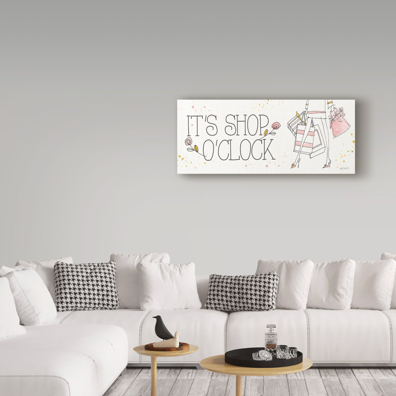 « mode "x », art textuel sur toile tendue, H 10 po x l 24 po x P 2 po