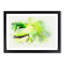 Peering Praying Mantis in Abstract - Picture Frame Graphic Art Print-55739021-55739027