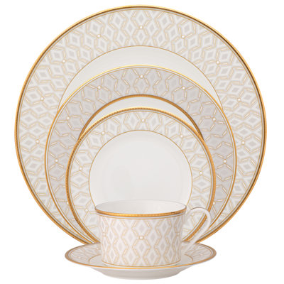 Couvert individuel 5 pièces Noritake Noble Pearl