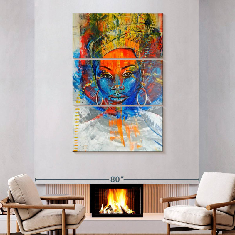 Leisha Namunu, 74" H x 48" W