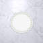 VIDA Round Embroidered Quatrefoil 15.5" Round Placemats-928481106