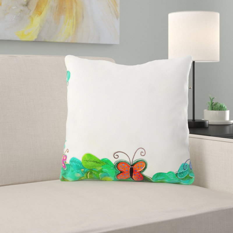 Housse et insert de coussin carré Muth, Microsuède, Intérieur