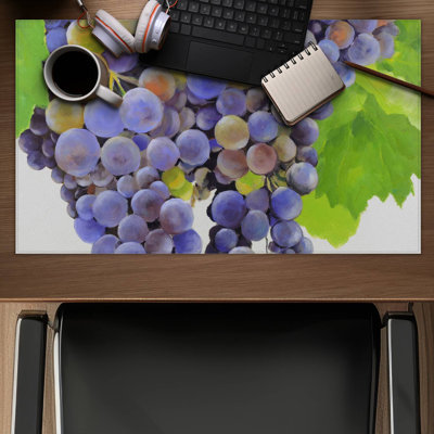 Bunch of grapes - 14.00"x24.25" Desk mat