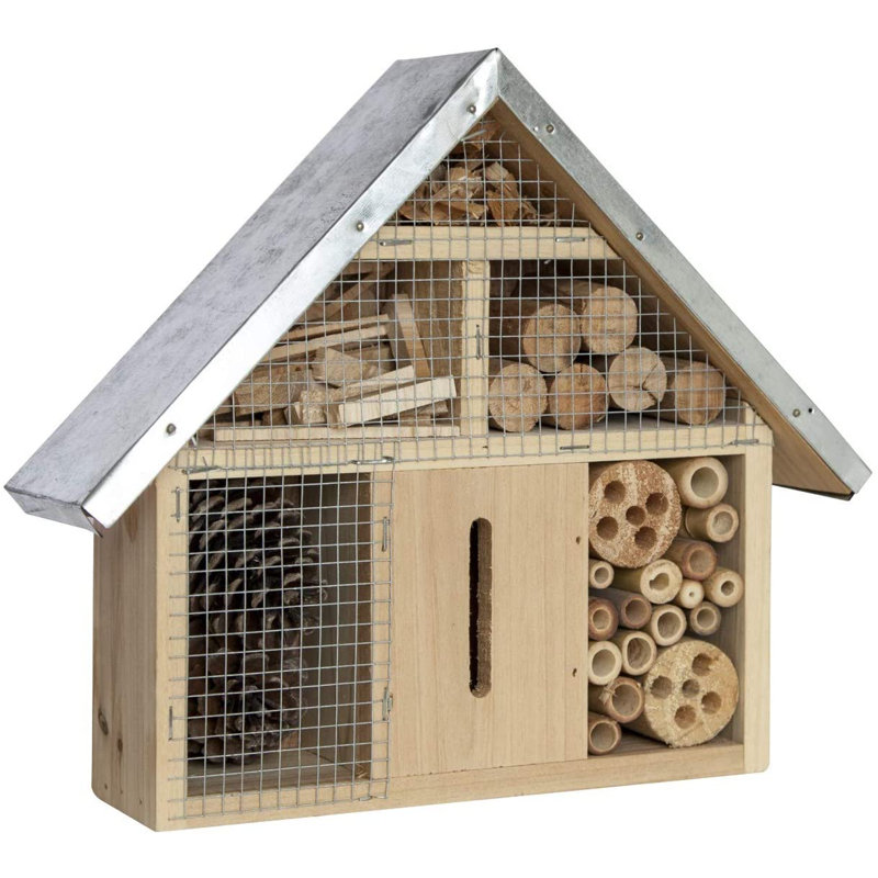 Kathlene Metal Roof Insect Hotel