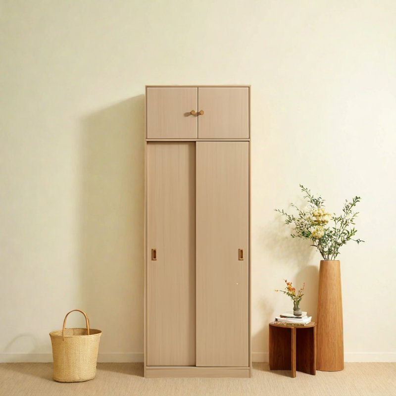 Tanisha, Natural/White, 87" H x 32" W x 24" D