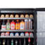 Réfrigérateurs et refroidisseurs à boissons encastrés et autoportants 24 po Ca'Lefort Refroidisseur à bière pour 140 à 220 canettes avec compresseur silencieux, réfrigérateur à boissons à 3 couleurs DEL de 34 à 54 po -124454963