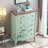Retro Elegant Hand-Painted Solid Wood Accent Chest