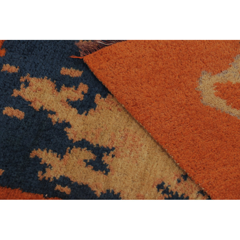 Vintage One-of-a-Kind 1'9X4'0 Hand Knotted Area Rug