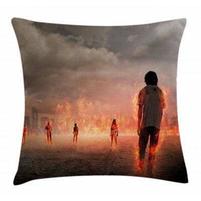 Indoor / Outdoor 28" Throw Pillow Cover