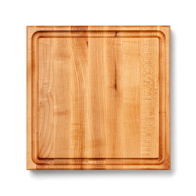 John Boos Chef's Collection Edge Grain 1.75" Maple Cutting Board with Groove