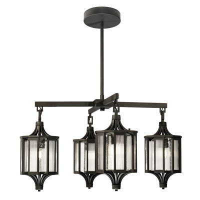 Bristol 4 - Light Outdoor Chandelier
