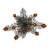 Koury 12 - Light Dimmable Tiered Chandelier
