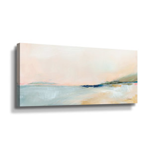 Open Water Over Sky Crop - Print on Canvas