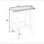 Tabourets de cuisine en bois à hauteur de comptoir pour salle de bain 2 pièces TopMAX