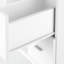 Classeur damassé à 2 tiroirs en stratifié blanc H 22,7 po x l 17,54 po x P 17,54 po-1386122548