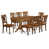 9 Pieces: 1 Table, 8 Chairs