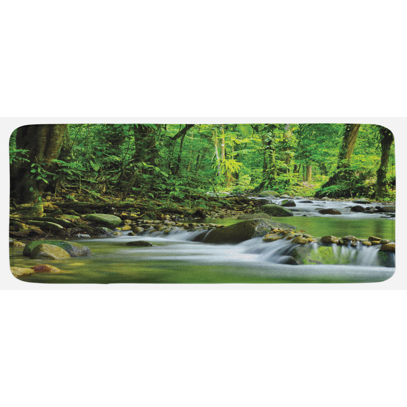 Tapis de cuisine rainforest